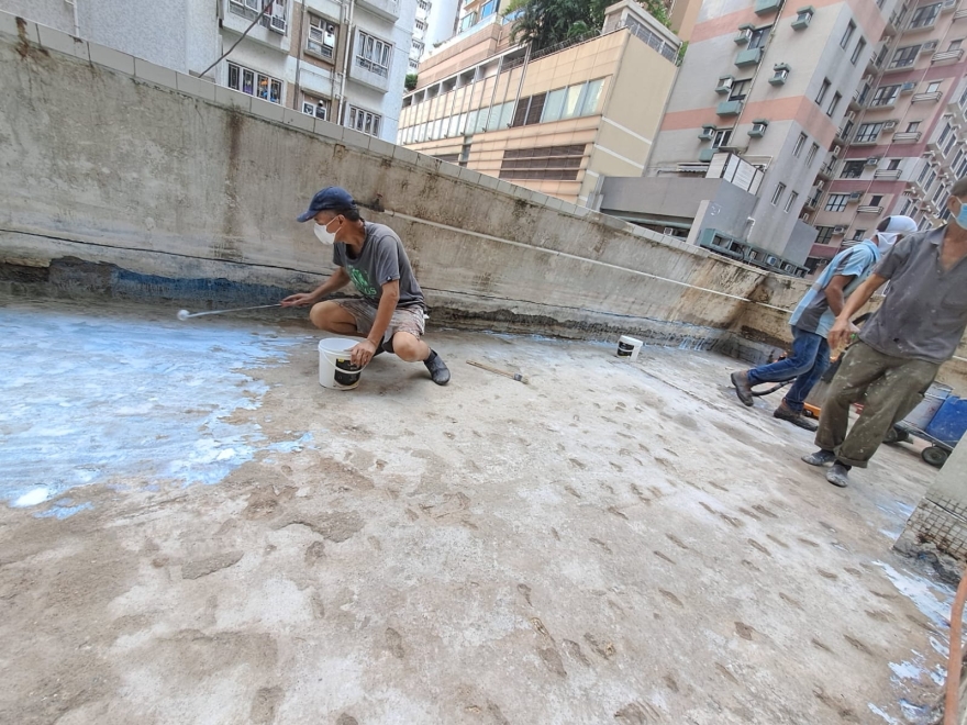 平台渗水修補5